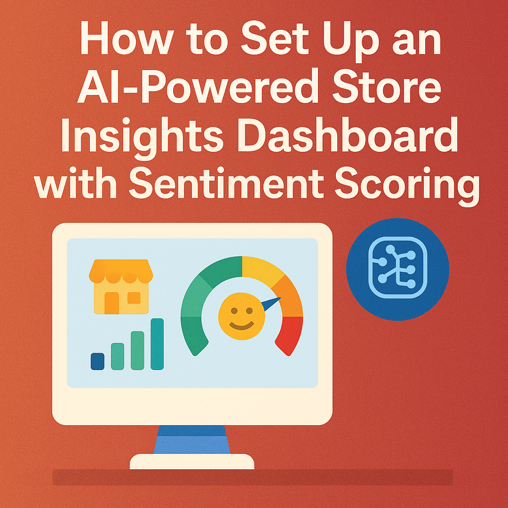 How to Set Up an AI-Powered Store Insights Dashboard with Sentiment Scoring