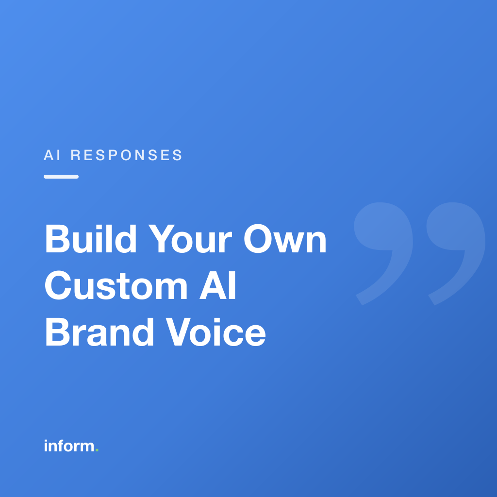How to Build a Custom AI Brand Voice for Review Replies