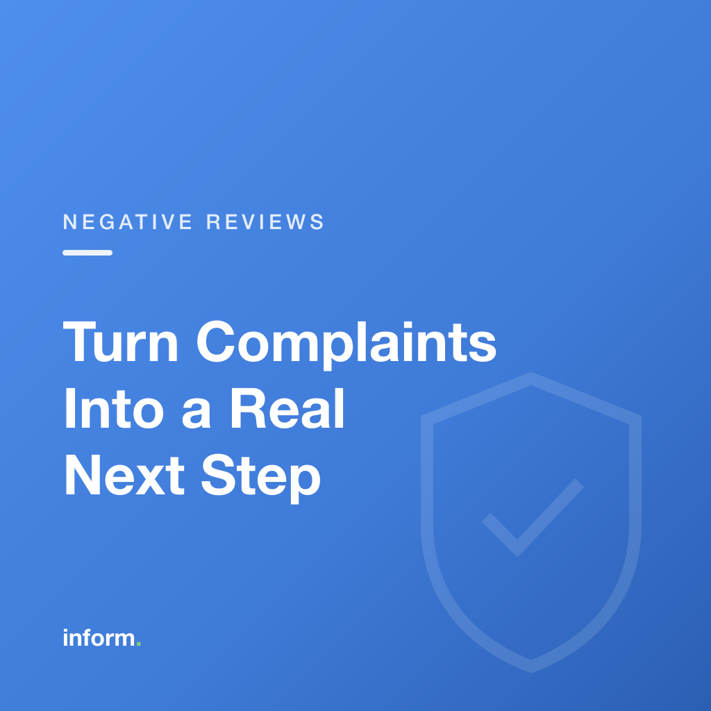 How to Turn Negative Reviews Into a Real Next Step with AI